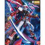 Caja oficial del MG Gundam Astray Red Frame Kai de Bandai.