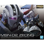 Caja oficial del RG Zeong de Bandai.