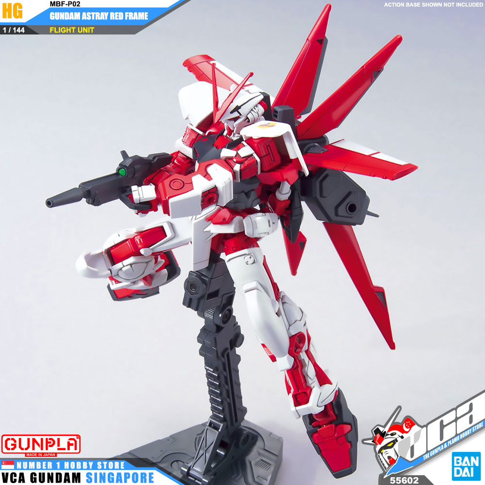 HG Gundam Astray Red Frame Flight Unit de Bandai, vista 2.