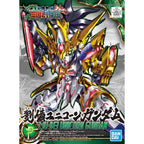 SD Liu Bei Unicorn Gundam, caja exacta.