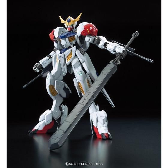 Full Mechanics Gundam Barbatos Lupus montado con Sword Mace y Twin Maces.