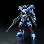 Full Mechanics Gundam Vidar montado en vista frontal con rifle y sables.