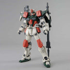 MG Buster Gundam montado en vista frontal con sus grandes cañones.