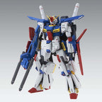 MG ZZ Gundam Ver.Ka montado en vista frontal con Double Beam Rifle.