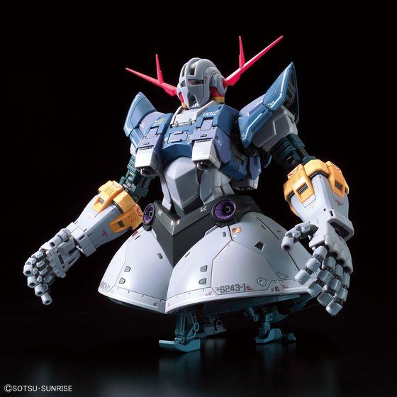 RG Zeong montado en vista frontal con acabado detallado Real Grade.
