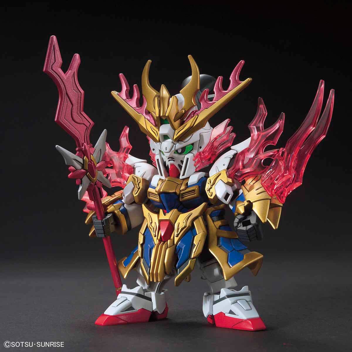 SD Zhang Fei God Gundam, vista 2.