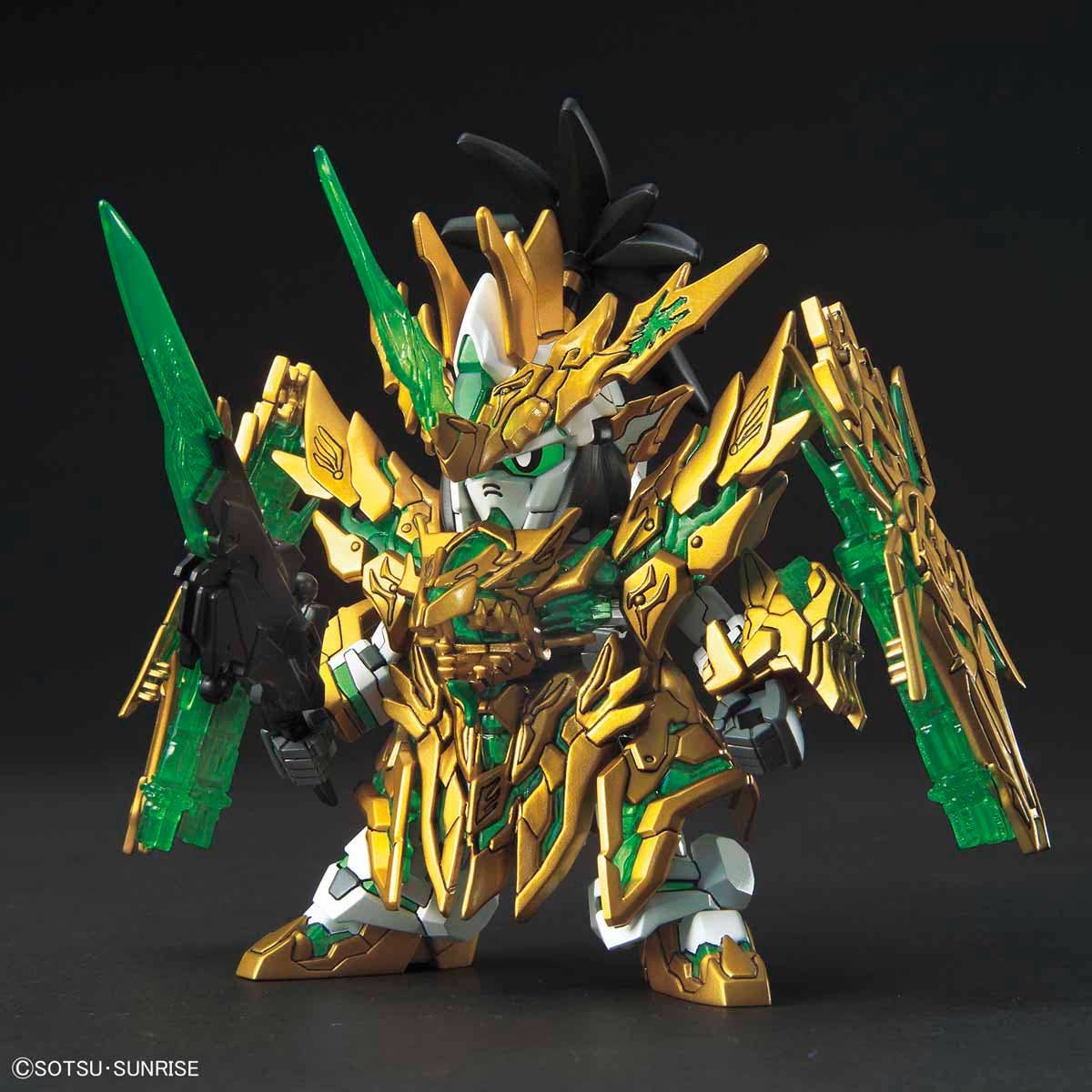 SD Long Xian Liu Bei Unicorn Gundam, vista 2.