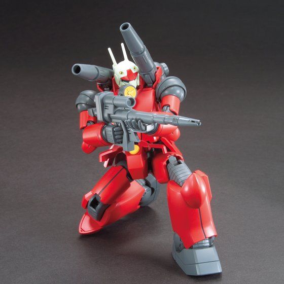 HGUC Guncannon Revive en pose de combate apuntando con el rifle.