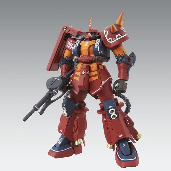 MG High Mobility Type Psycho Zaku Ver.Ka en vista frontal sin el gran propulsor.