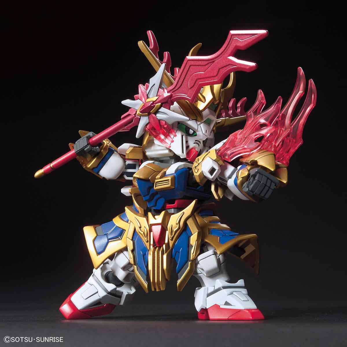 SD Zhang Fei God Gundam, vista 3.