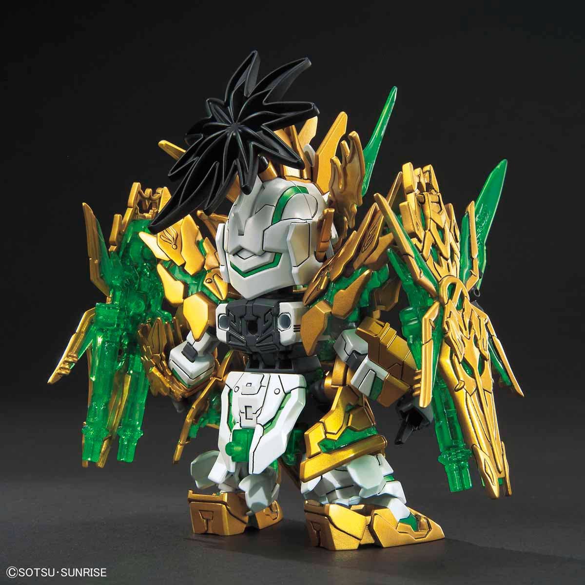 SD Long Xian Liu Bei Unicorn Gundam, vista 3.