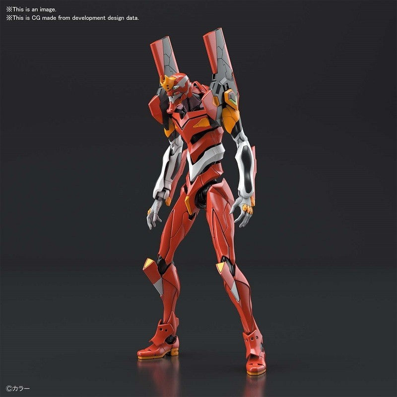 RG Evangelion Unit-02 Production Model de Bandai, vista 4.