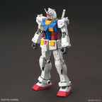HG RX-78-02 Gundam The Origin Ver. de Bandai, vista lateral.
