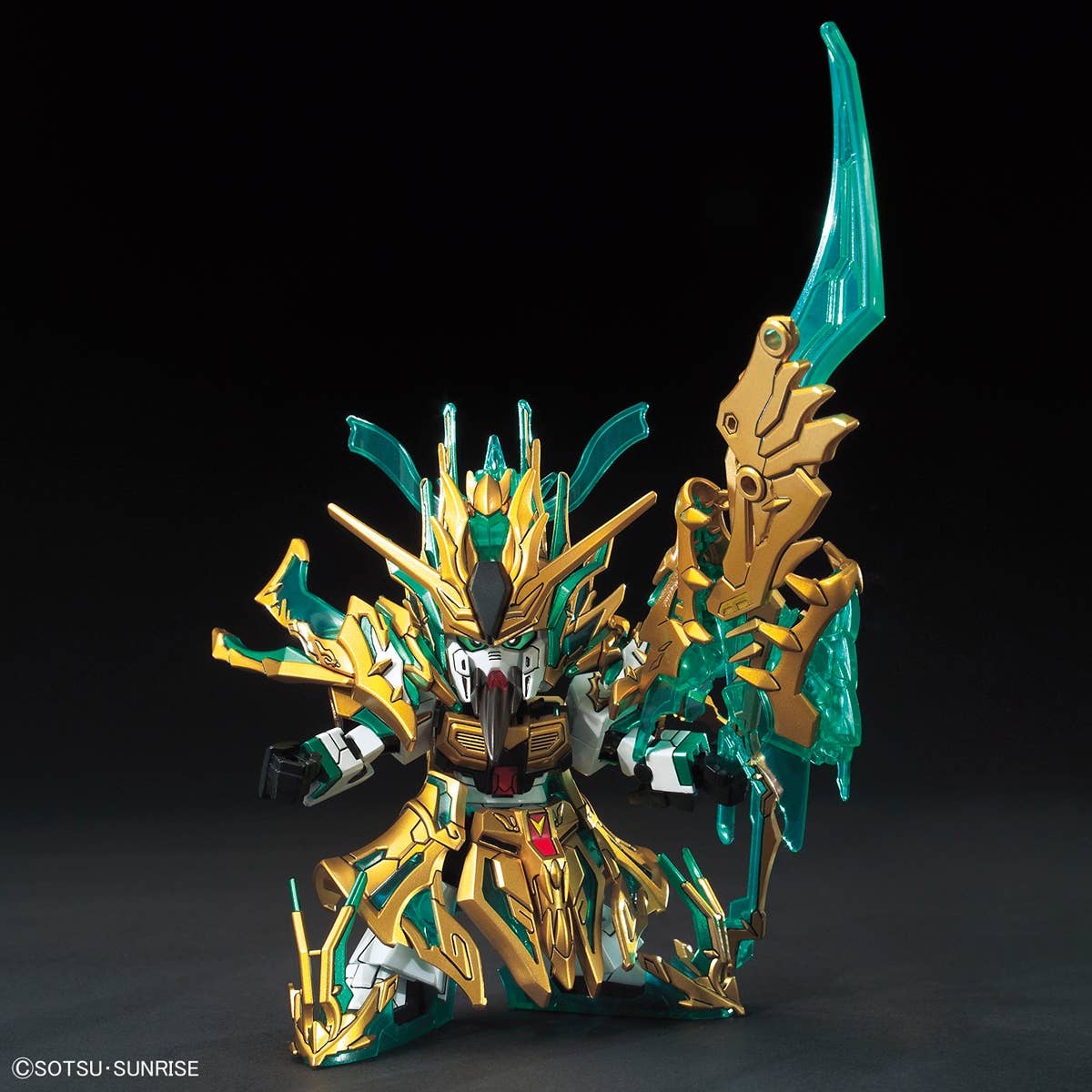SD Wu Sheng Guan Yu Yun Chang Nu Gundam, vista 4.