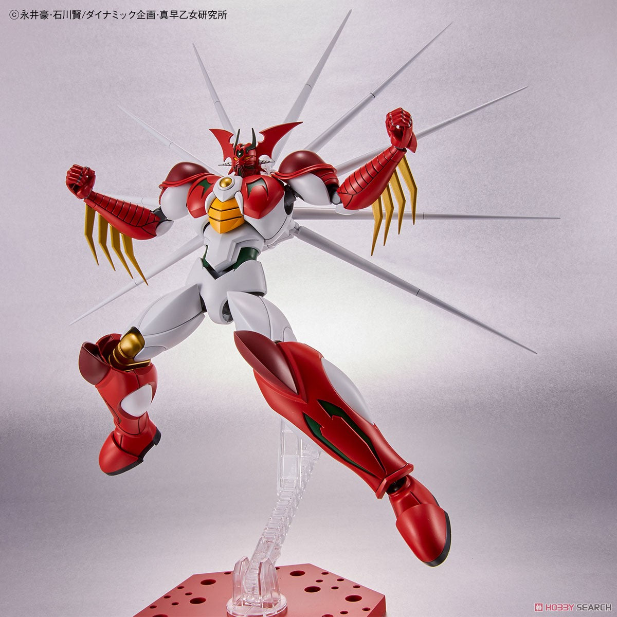 HG Getter Arc de Bandai, pose lateral.