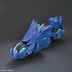 Blue Dragon Drive incluido con Zhao Yun 00 Gundam, mostrado por separado.