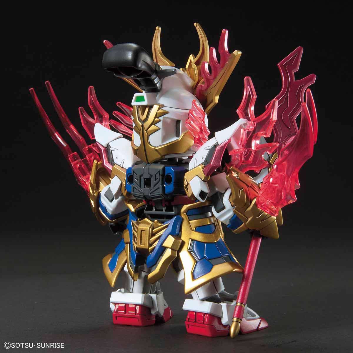 SD Zhang Fei God Gundam, vista 5.
