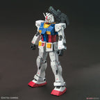 HG RX-78-02 Gundam The Origin Ver. de Bandai, vista frontal alternativa.