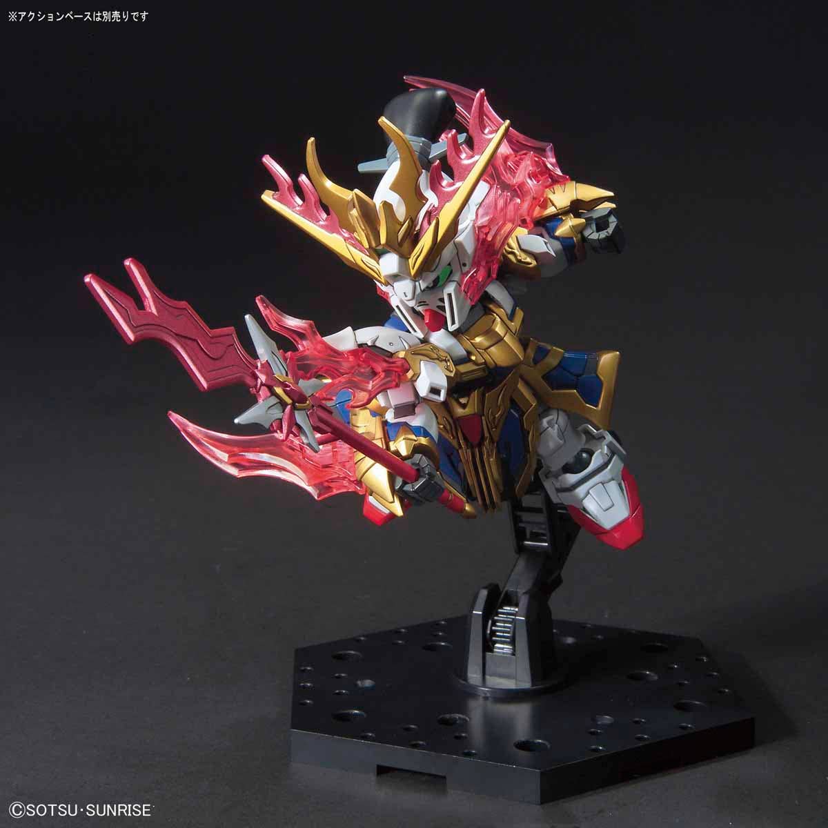 SD Zhang Fei God Gundam, vista 6.