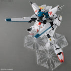 MG Gundam F91 Ver.2.0 disparando los dos VSBR. La base se vende aparte.