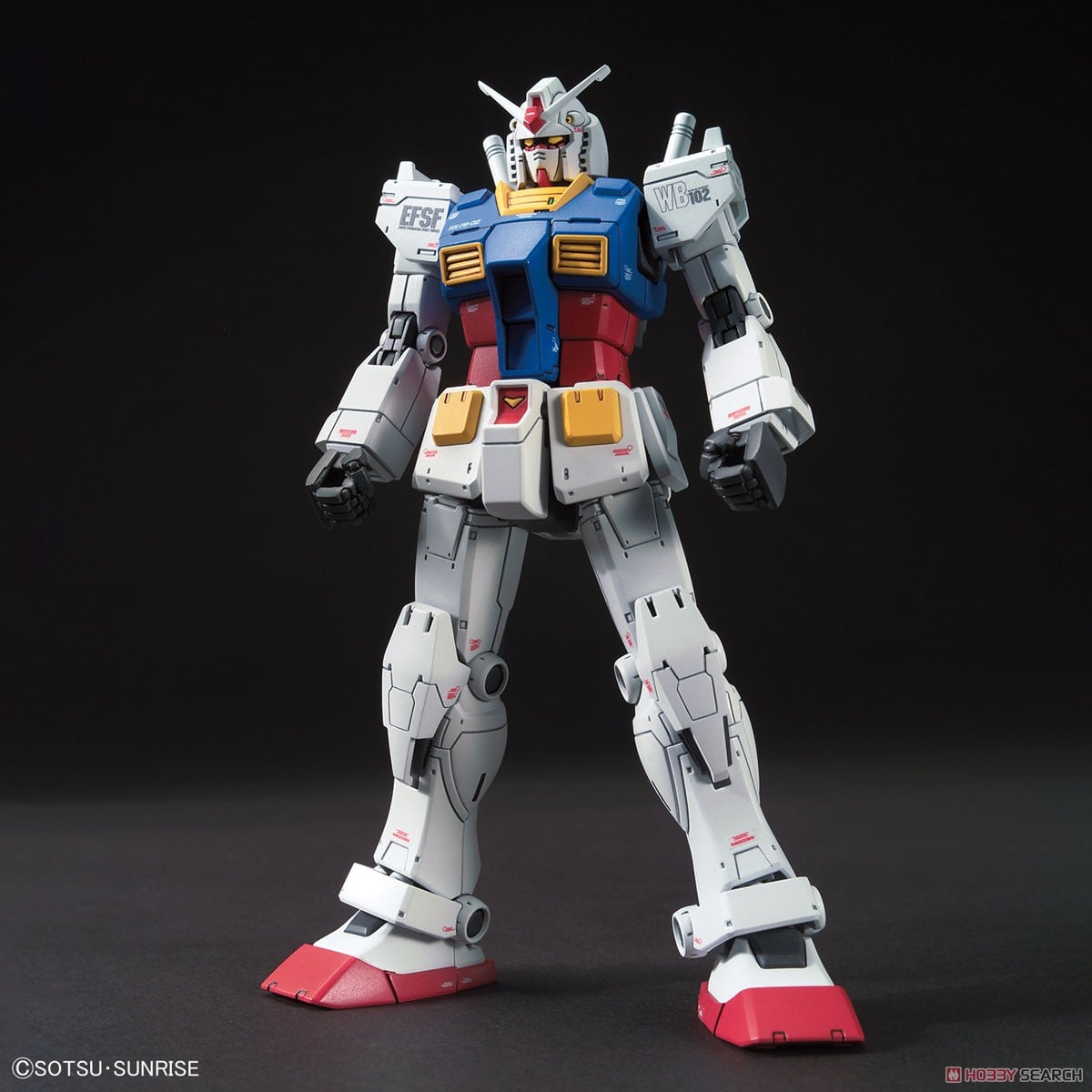HG RX-78-02 Gundam The Origin Ver. de Bandai, vista trasera.