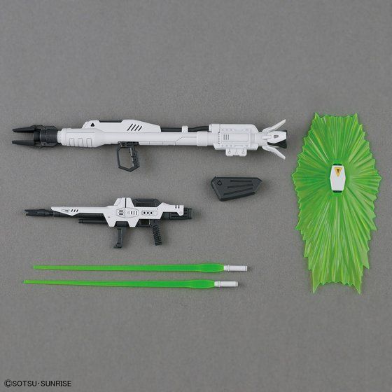 Armamento y efectos incluidos con el MG Gundam F91 Ver.2.0.