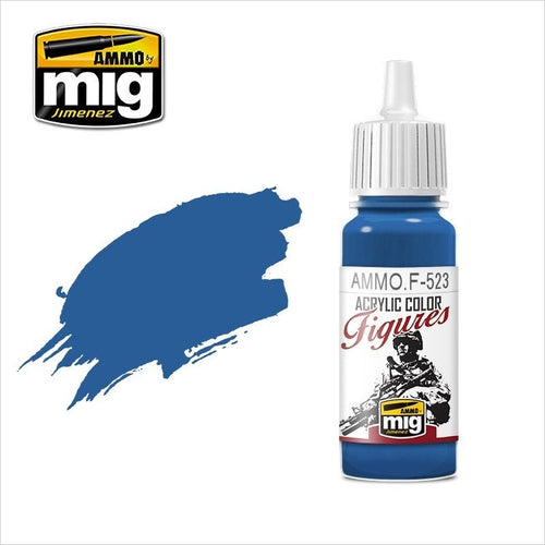AMMO Color Acrílico Azul Uniforme 17ml (AMMO.F-523).