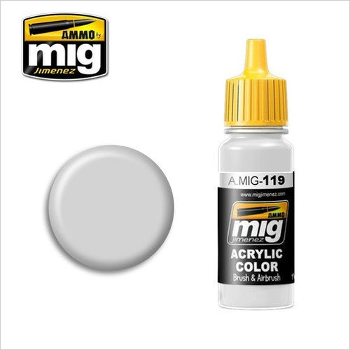 AMMO Color Acrílico Cold Gray 17ml (A.MIG-0119).