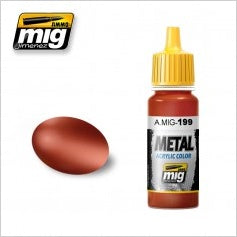 AMMO Color Acrílico Copper 17ml (A.MIG-0199).