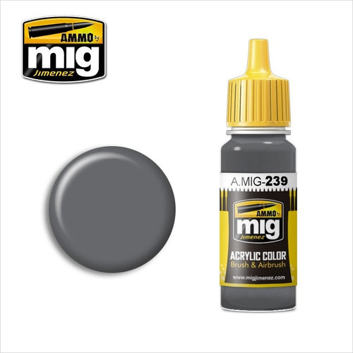 AMMO Color Acrílico FS-36122 Gris Neutro 17ml (A.MIG-0239).