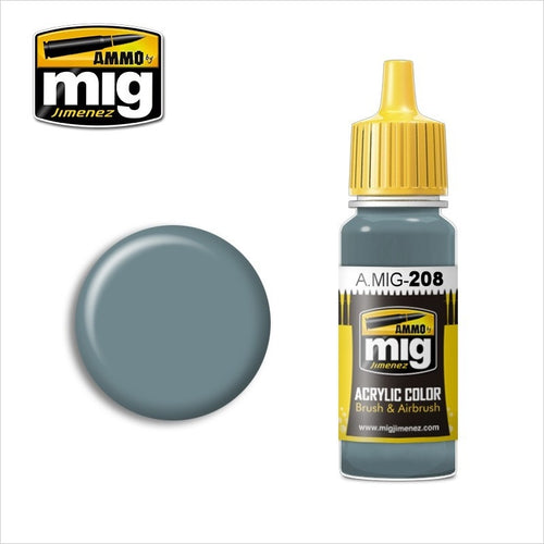 AMMO Color Acrílico FS-36320 Gris Oscuro Compass Ghost 17ml (A.MIG-0208).