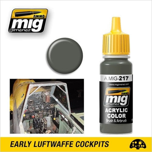 AMMO Color Acrílico Grau RLM-02 17ml (A.MIG-0217).
