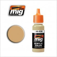 AMMO Color Acrílico Light Wood 17ml (A.MIG-0038).
