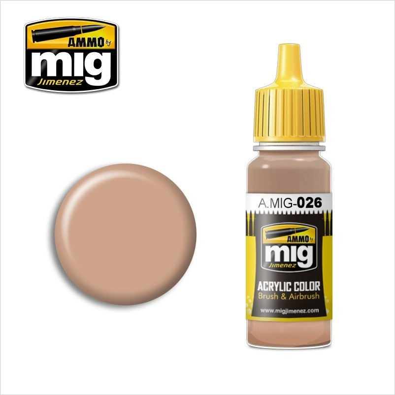 AMMO Color Acrílico Marrón Arena 17ml (A.MIG-0026).