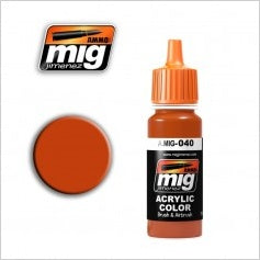 AMMO Color Acrílico Medium Rust 17ml (A.MIG-0040).