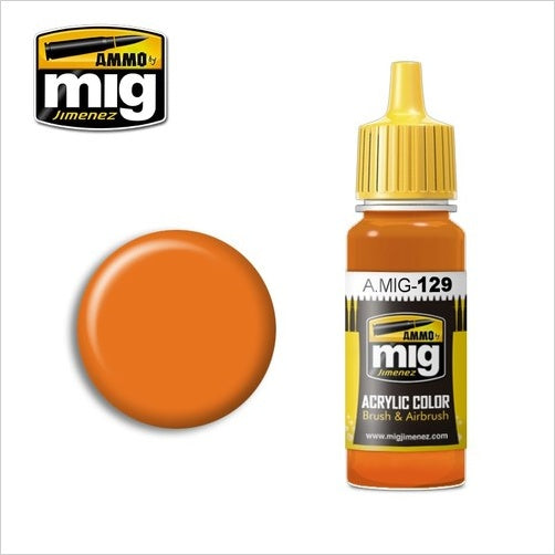 AMMO Color Acrílico Orange 17ml (A.MIG-0129).