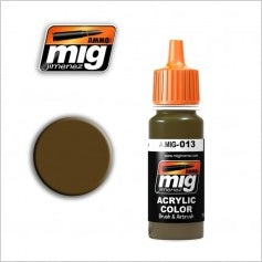 AMMO Color Acrílico RAL 8000 Gelbbraun 17ml (A.MIG-0013).