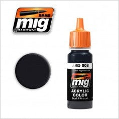 AMMO Color Acrílico Ral 7021 Dunkelgrau 17ml (A.MIG-0008).