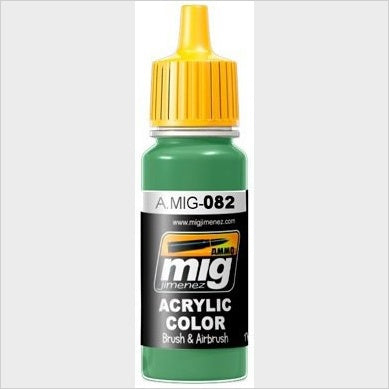 AMMO Color Acrílico US APC Interior Green 17ml (A.MIG-0082).