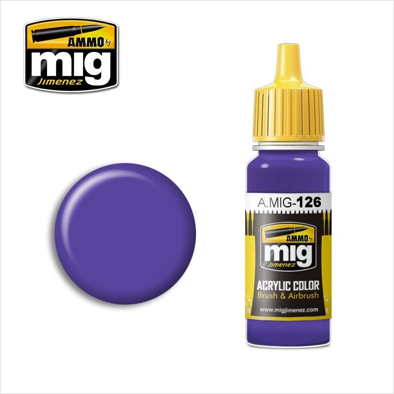 AMMO Color Acrílico Violeta 17ml (A.MIG-0126).