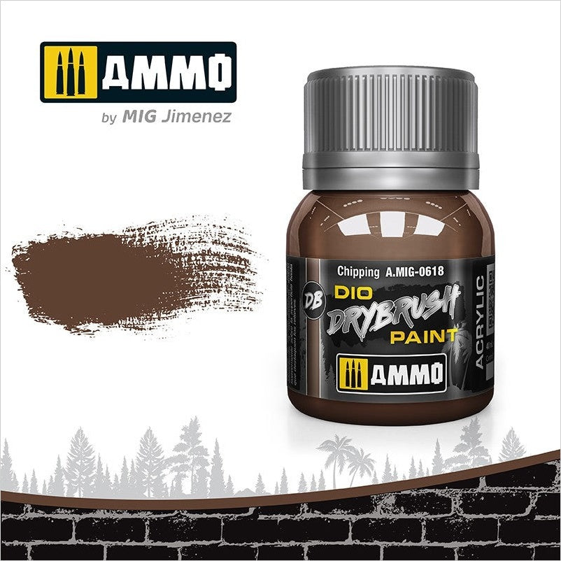 AMMO Drybrush Desconchones 40ml (A.MIG-0618).