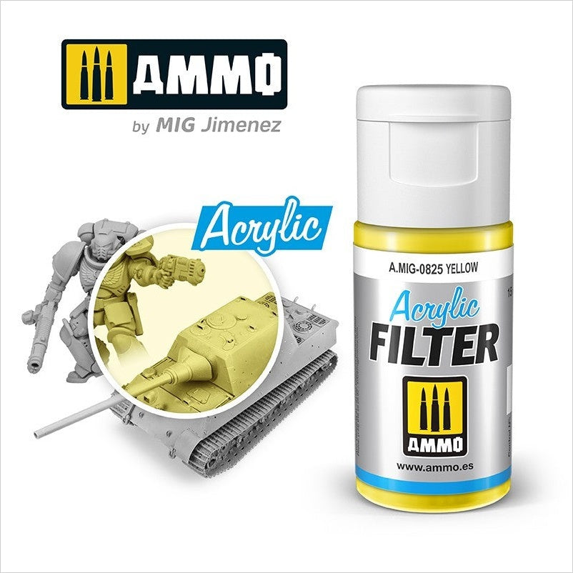AMMO Filtro Amarillo 15ml (A.MIG-0825).