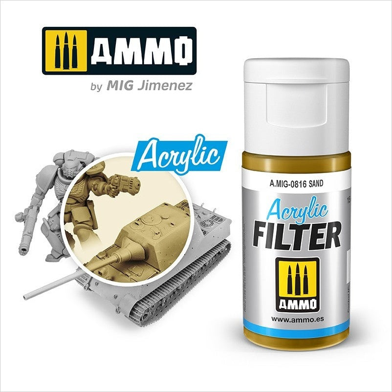 AMMO Filtro Arena 15ml (A.MIG-0816).