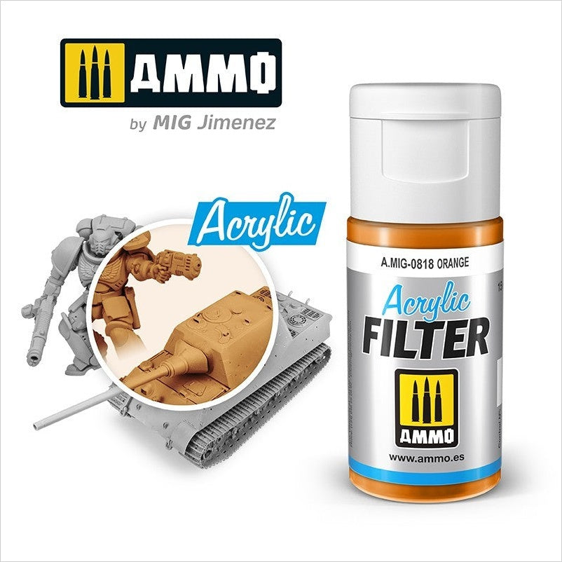 AMMO Filtro Naranja 15ml (A.MIG-0818).