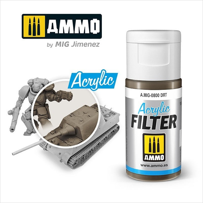 AMMO Filtro Suciedad 15ml (A.MIG-0800).