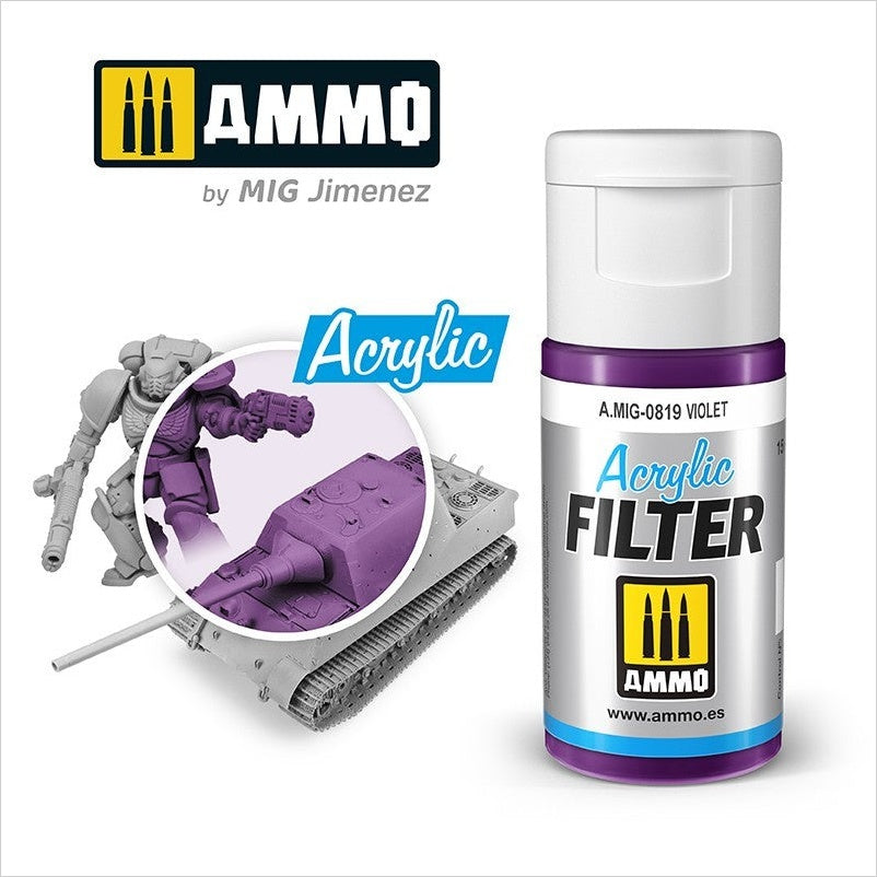 AMMO Filtro Violeta 15ml (A.MIG-0819).