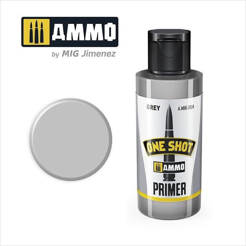 AMMO ONE SHOT PRIMER Imprimación Gris 60ml (A.MIG-2024).