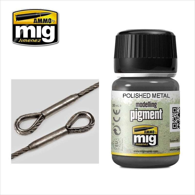 AMMO Pigmento Metal Pulido 35ml (A.MIG-3021).