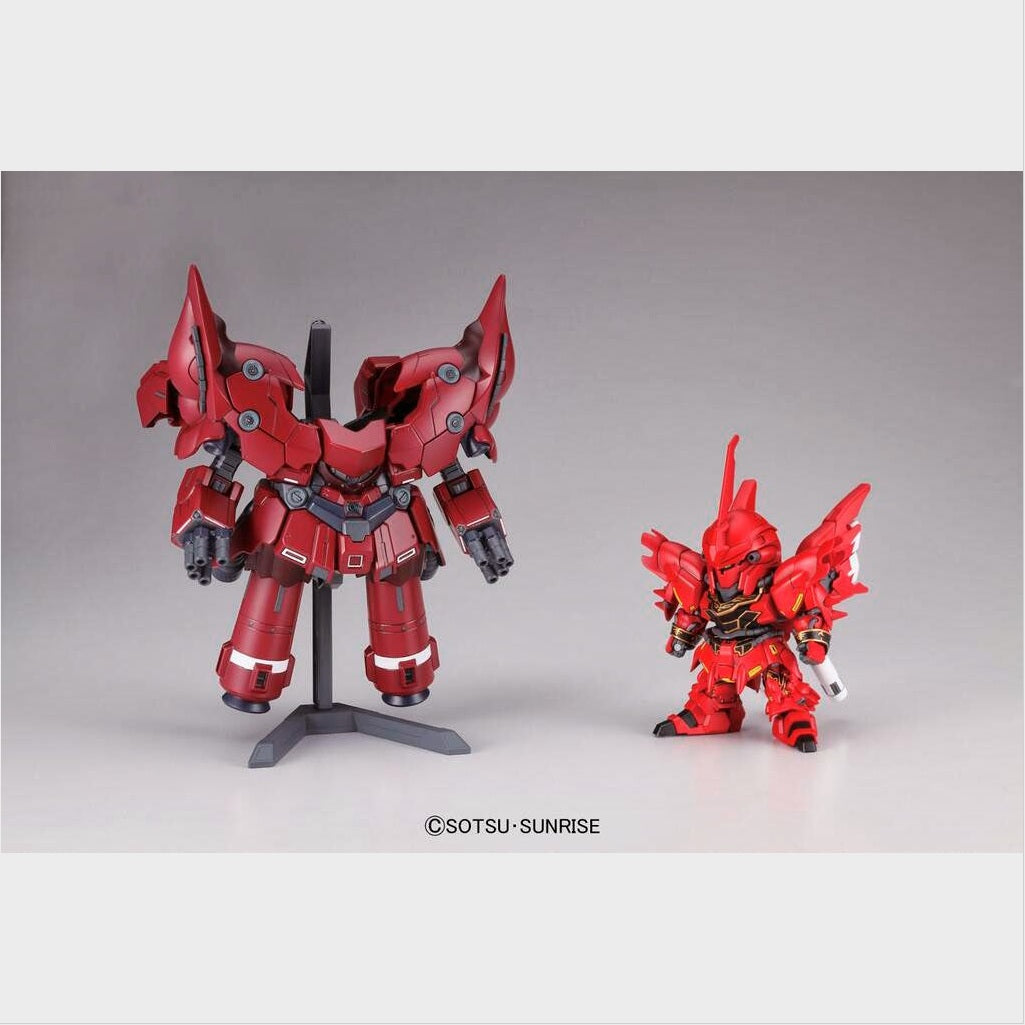 BB Senshi No. 392 Neo Zeong de Bandai: Neo Zeong y Sinanju separados.