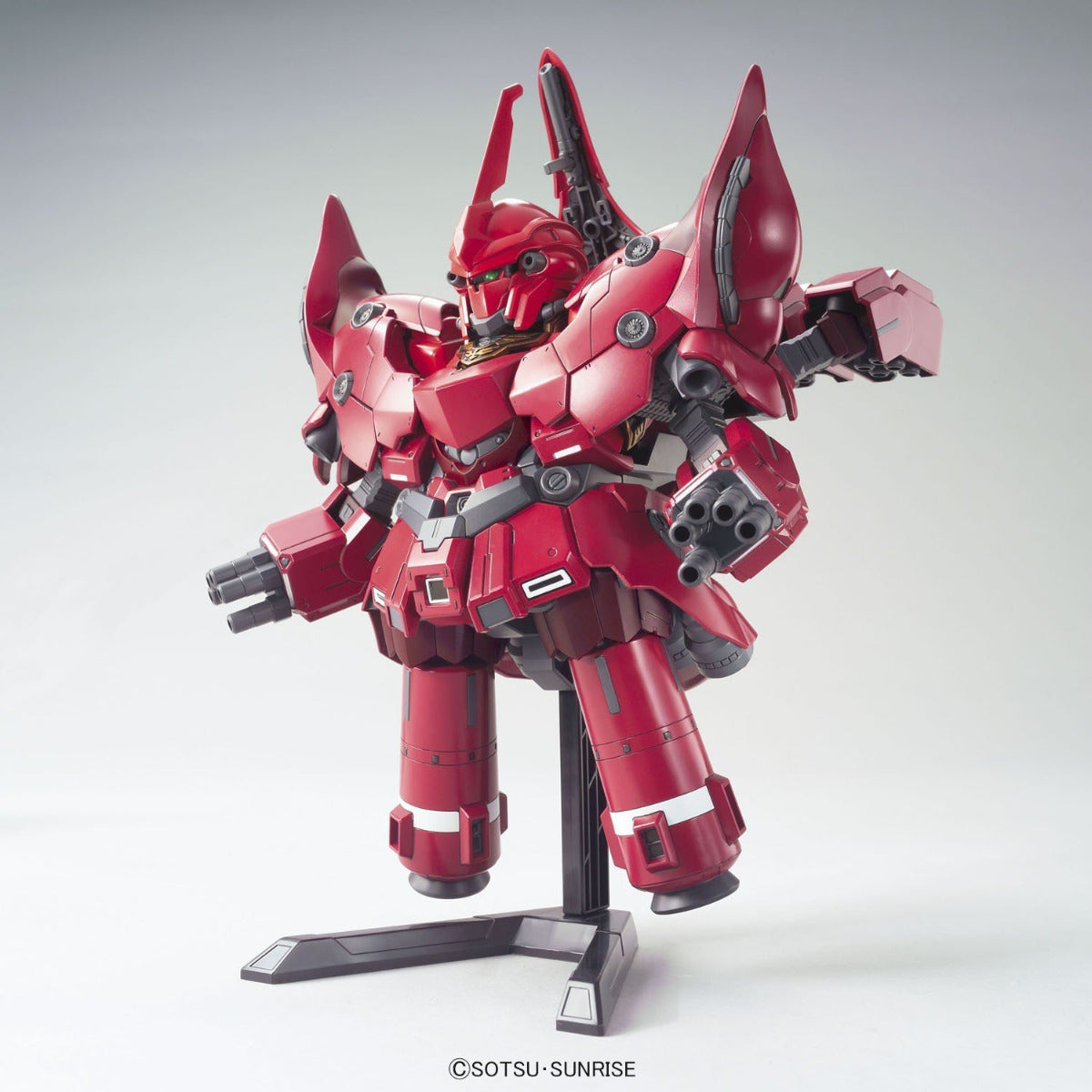 BB Senshi No. 392 Neo Zeong de Bandai: Vista frontal.